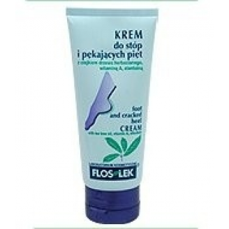 Floslek, Seria do pielęgnacji rąk i stóp, Krem do stóp i pękających pięt, 100 ml