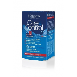 Soraya Care and Control Linia Antybakteryjna Antybakteryjny krem nawilżający redukujący blizny i zmiany potrądzikowe