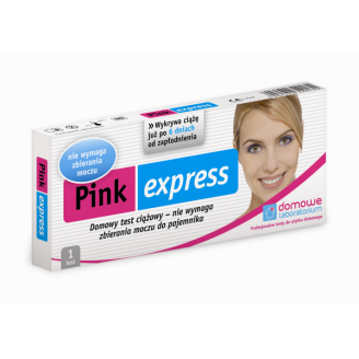 HYDREX TEST CIĄŻOWY PINK EXPRESS STRUMIENIOWY - OPAKOWANIE 1 SZTUKA