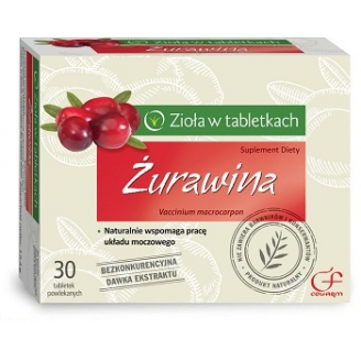 Żurawina 30 tabletek