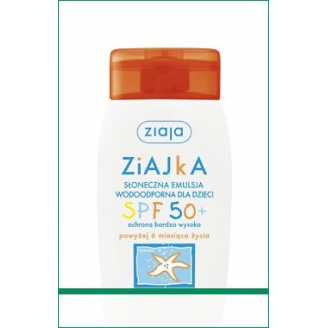 Ziaja Ziajka słoneczna emulsja wodoodporna dla Dzieci SPF 50+