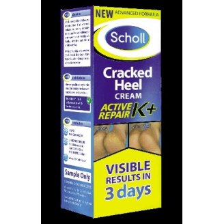 Scholl Problemy stóp Krem na pękające pięty Active Repair K+