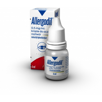 ALLERGODIL 0,5 MG/ML KROPLE DO OCZU  6 ML