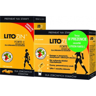 LITOZIN FORTE C  120 KAPSUŁEK + 20 SASZETEK W PREZENCIE