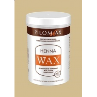 Pilomax Wax Henna, Maska do włosów jasnych, 480 g