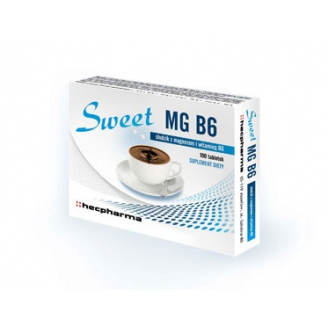 SWEET MG B6 SŁODZIK 100 TABLETEK