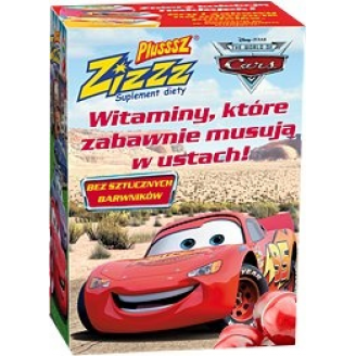 PLUSSSZ ZIZZZ SMAKU WIŚNIOWY 50 TABLETEK MUSUJĄCYCH