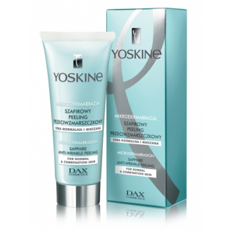Dax Cosmetics Yoskine, Peeling szafirowy do cery normalnej i mieszanej, 75 ml