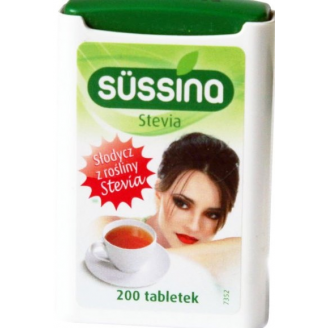 Stevia Sussina, Słodzik, 200 tabletek