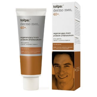 Tołpa, Regenerujący krem przeciw zmarszczkom, Men 40+, 40 ml