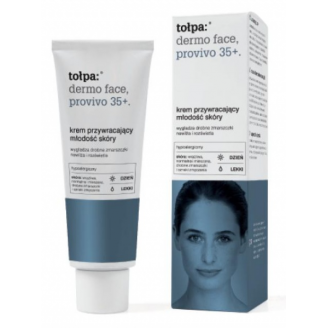 Tołpa Provivo, Lekki krem przywracający młodość cery 35+, 40 ml