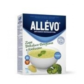 Allevo, Zupa brokułowo-bazyliowa, 5 torebek po 33 g