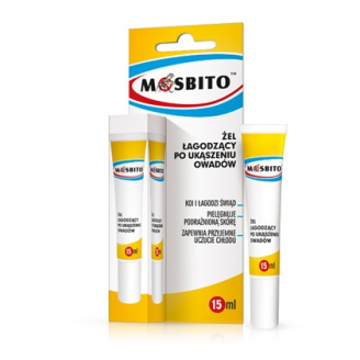 MOSBITO ŻEL ŁAGODZĄCY PO UKĄSZENIU OWADÓW 15 ML
