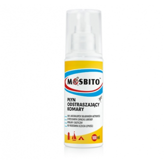 MOSBITO PŁYN ODSTRASZAJĄCY KOMARY I KLESZCZE 100 ML