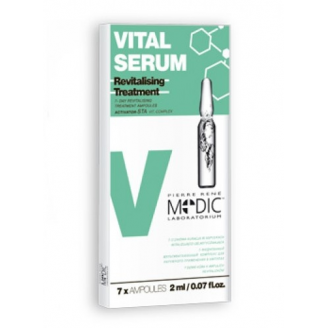 PIERRE RENE VITAL SERUM WITALIZUJĄCO - UELASTYCZNIAJĄCA KURACJA W AMPUŁKACH 7 SZTUK