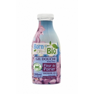 Born to Bio, Ekologiczny żel pod prysznic, Kwiat gruszy, 300 ml