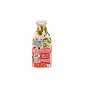 BORN TO BIO EKOLOGICZNY ŻEL POD PRYSZNIC RÓŻA I JAŚMIN 300 ML