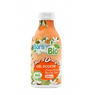 Born to Bio, Ekologiczny żel pod prysznic, Kwiat pomarańczy, 300 ml