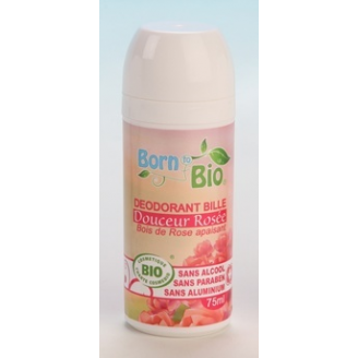 BORN TO BIO EKOLOGICZNY DEZODORANT RÓŻANA SŁODYCZ 75 ML