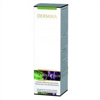 Dermika Vitamina P, Krem zielony na naczynka