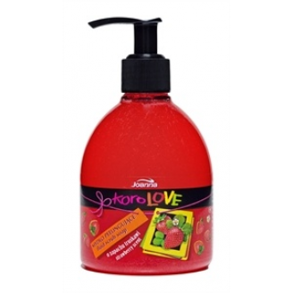 JOANNA KOROLOVE MYDŁO PEELING TRUSKAWKA 300 ML