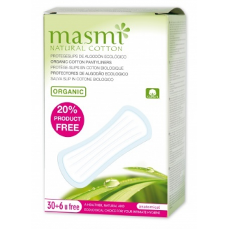 Masmi, Ekologiczne wkładki higieniczne, 30 sztuk