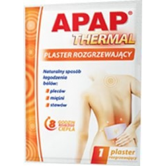 Apap Thermal, Plaster rozgrzewający, 1 sztuka w opakowaniu