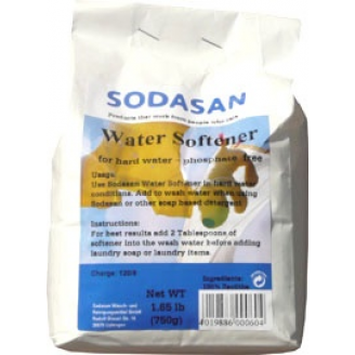 SODASAN EKOLOGICZNY ŚRODEK DO ZMIĘKCZANIA  WODY 750 GR