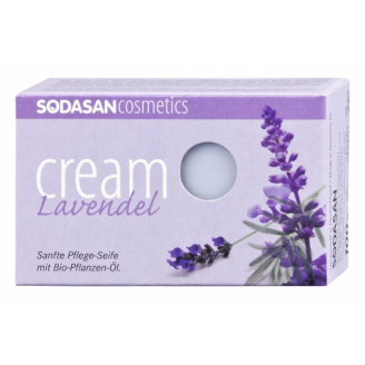 Sodasan, Ekologiczne mydło, Lawenda, 100 g