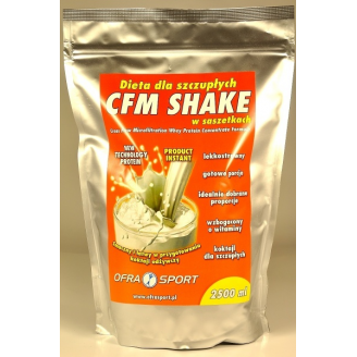 OFRA SPORT CFM SHAKE DIETA DLA SZCZUPŁYCH 10 SASZETEK SMAK KOKOSOWY