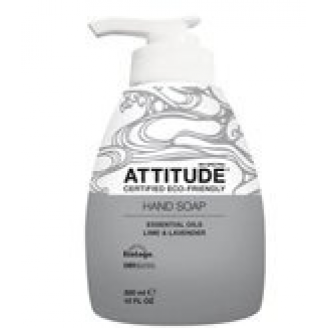 ATTITUDE ECO EKOLOGICZNE  MYDŁO DO RĄK LIMONKA I LAWENDA 300 ML