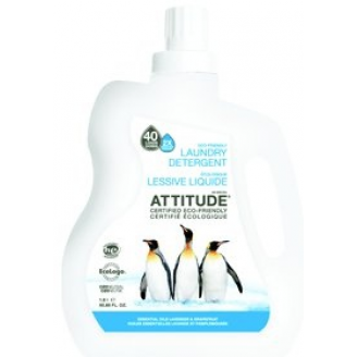 ATTITUDE ECO EKOLOGICZNY PŁYN DO PRANIA X 2 KONCENTRAT 40 PRAŃ LAWENDA GREJPFRUT 1800 ML