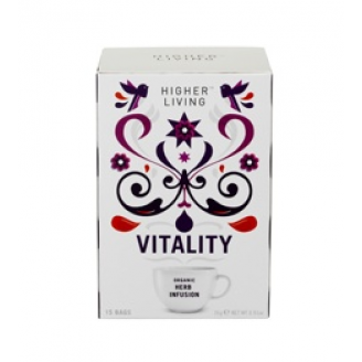 HIGHER LIVING VITALITY EKOLOGICZNA HERBATA 15 SASZETEK