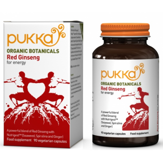 PUKKA RED GINSENG 90 KAPSUŁEK