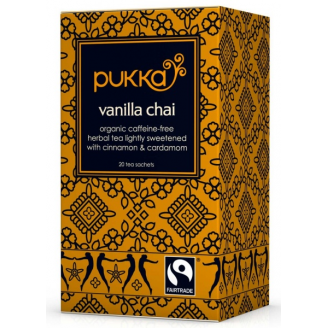 PUKKA EKOLOGICZNA HERBATA VANILLA CHAI 20 SASZETEK