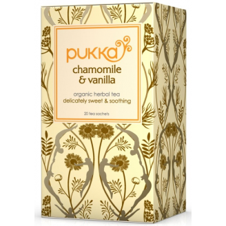 PUKKA EKOLOGICZNA HERBATA CHAMOMILE - VANILIA 20 SASZETEK