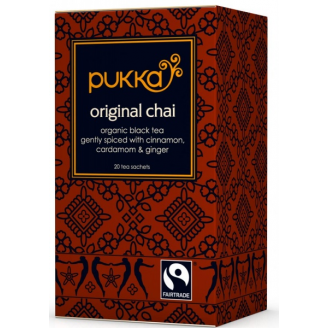 PUKKA EKOLOGICZNA HERBATA ORGINAL CHAI 20 SASZETEK