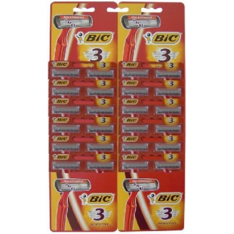 Bic Maszynka do golenia BIC 3 Sensitive ,karta 24szt