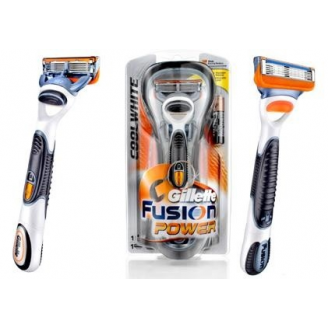 Gillette Maszynki do golenia Fusion Power Cool White Maszynka do golenia + 1 wkład