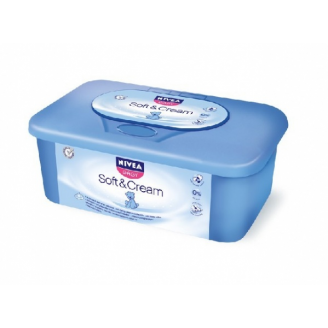 Nivea Baby Chusteczki Soft & Cream pudełko