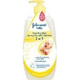 Johnson And Johnson Baby Płyn do mycia ciała i włosów 3w1 300ml