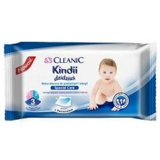 CLEANIC Kindii Dzidziuś Chusteczki dla niemowląt Specjal Care/4x72szt