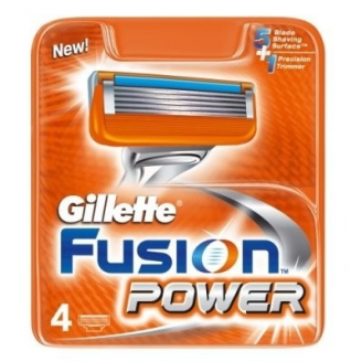 Gillette Wkłady do golarek Fusion POWER 4 wkłady do maszynki do golenia