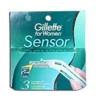 Gillette Wkłady do golarek Sensor Exel Woman 3 wkłady do maszynki do golenia dla kobiet