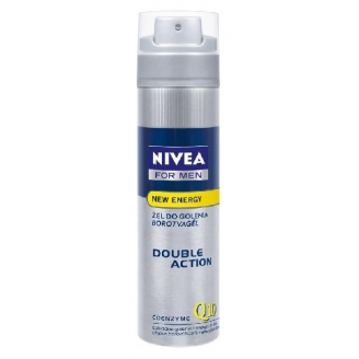NIVEA FOR MEN Q10 Żel do golenia New Energy