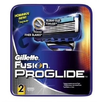Gillette Wkłady do golarek Fusion Proglide 2 wkłady do maszynki do golenia