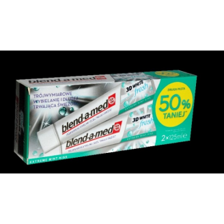 Blendamed Pasta do zębów 3D White Fresh Mint 125ml x2szt