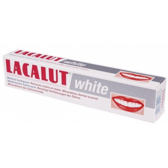 Optivit Lacalut Pasta do zębów White wybielająca 75ml