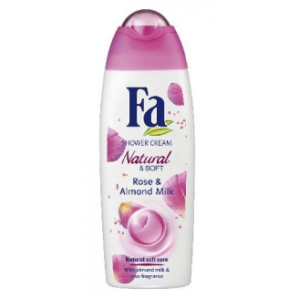 Schwarzkopf Fa Natural & Soft Rose & Almond Milk Żel pod prysznic 400ml