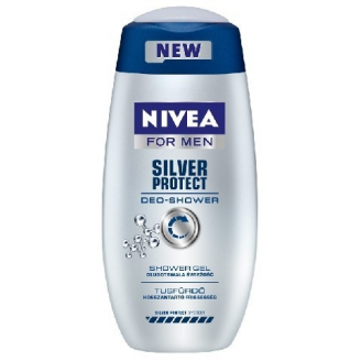Nivea Bath Care Żel pod prysznic Silver for men